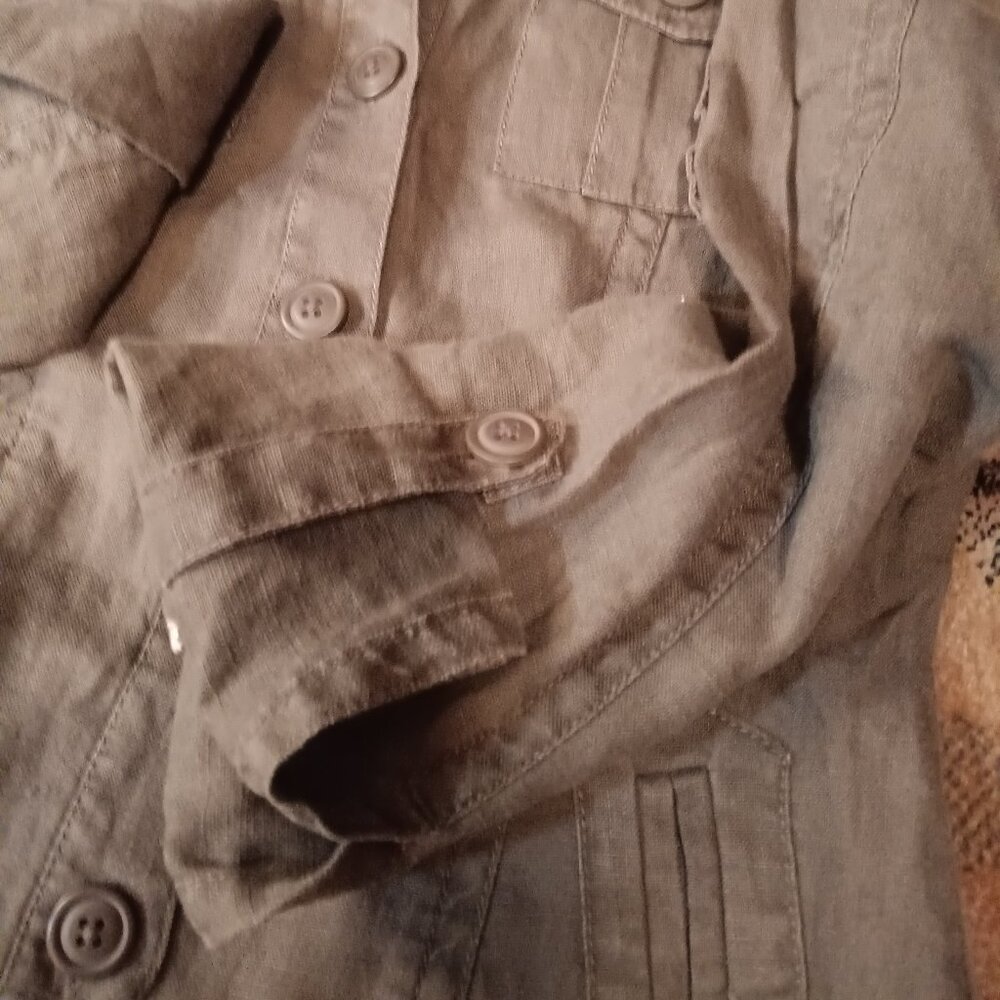 CABI Linen Jacket XS - Picture 5 of 8